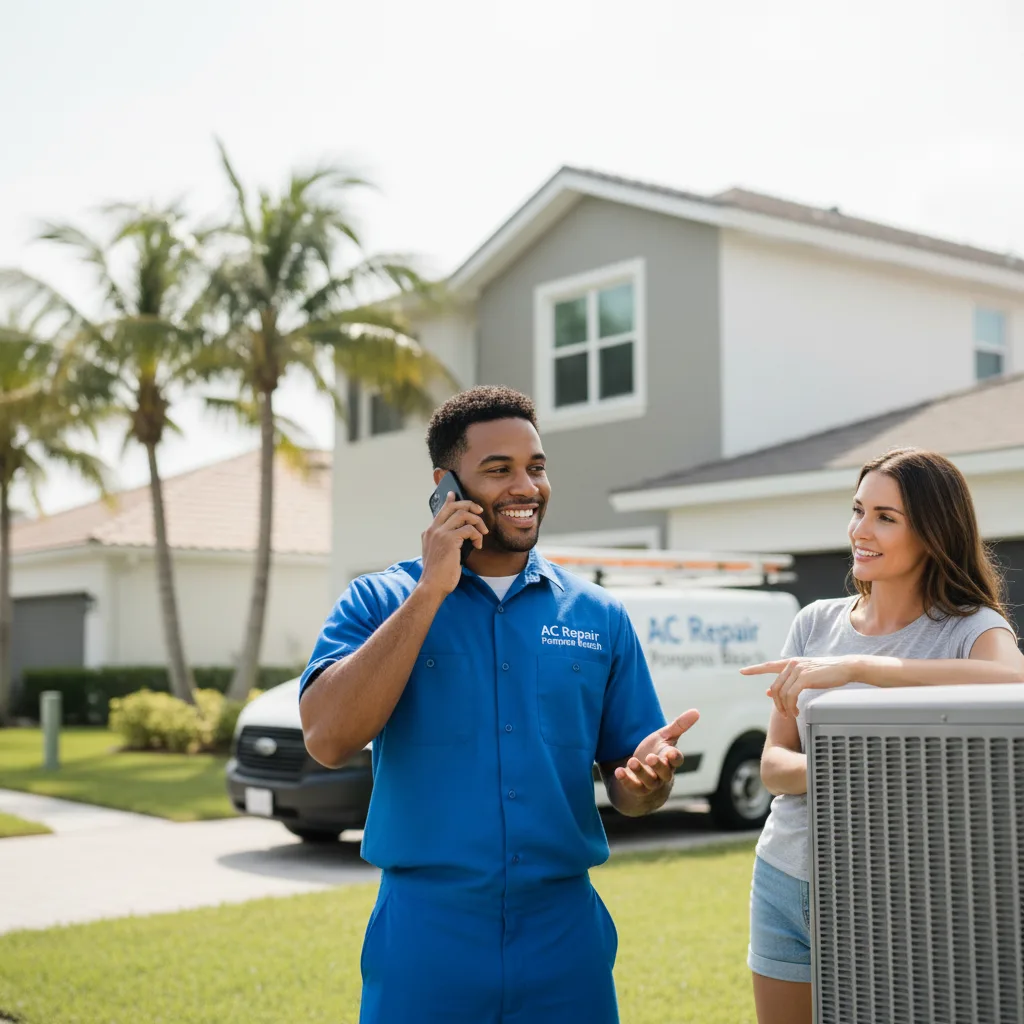 AC Repair Pompano Beach customer support in Zion Grove